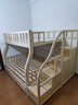雷扬【上门安装】实木上下床双层床架上下铺双人亲子床两层木床高低床 爬梯上100下120+2床垫 自行安装 实拍图