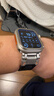 PZOZ适用苹果手表保护壳apple iwatch s11保护套iphone watch 10/8/7/6秒变ultra 3金属全包防刮防摔2 钛金色 iWatch 7/8/9  45mm 实拍图
