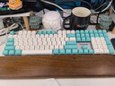 CHERRY樱桃KC200机械键盘 办公游戏两用电脑键盘机械 蓝白拼色客制化键盘 PBT键帽 有线键盘茶轴108键 实拍图