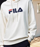 FILA斐乐官方情侣款连帽卫衣2025秋季休闲宽松针织长袖上衣 实拍图