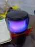 【百万成交】炫彩琉璃音响无线蓝牙音箱迷你便携低音炮钢炮 炫彩琉璃【HIFI环绕+炫彩灯光】 实拍图