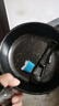 【亏本清仓】韩式麦饭石色不粘锅平底锅铁锅电磁炉不带盖 黑色小煎锅 16cm 实拍图