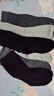 南极人男士袜子100%纯棉男袜6双抑菌无骨防臭休闲商务秋冬季中筒袜 实拍图