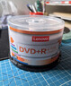 联想（Lenovo）DVD-R 光盘/刻录盘 16速4.7GB 办公系列 桶装50片 空白光盘 实拍图