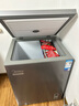 美的（Midea）142L单温家用冰柜零下40度超低温小型冷柜冷冻柜冷藏柜电子控温卧式冰箱BD/BC-142KEM(E)国家补贴 实拍图