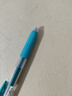 斑马牌（ZEBRA）JJ15 按动中性笔 签字笔 0.5mm子弹头啫喱笔水笔 彩色学生考试笔 蓝绿色 单支装 实拍图