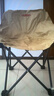 杜邦（DU PONT）户外折叠椅子露营沙滩装备便携式钓鱼凳月亮椅靠背马扎户外小凳子 月亮椅【200斤承重】收纳袋 实拍图