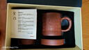 京东京造 宜兴紫砂杯 手工泡茶杯【原矿清水泥】茶水分离 百福杯450ml礼盒 实拍图