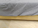 京东京造 悦柔床笠 120g加厚耐用磨毛A类床罩床垫保护套 1.5米床 科技灰 实拍图