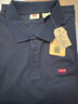 Levi's李维斯冰酷系列25新款男士针织凉感短袖Polo衫【尺码偏小】 藏青色 004KC-0002 L 实拍图