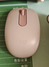 罗技（Logitech）M221轻音鼠标 无线鼠标 办公鼠标 对称鼠标 带无线微型接收器 茱萸粉 实拍图