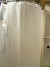 卡贝（cobbe）浴室遮挡帘PEVA防霉加厚隔断浴帘卫生间防水帘防水布180*200cm 实拍图