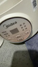 美的（Midea）电炖锅1-2人电炖盅隔水炖锅家用燕窝炖盅陶瓷炖汤盅电炖锅婴儿辅食小炖锅煲汤电炖锅电砂锅煲汤锅 1L 【1L=3碗 升级带蒸笼】DZE1068 实拍图