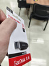 闪迪（SanDisk）128GB USB3.2 U盘 CZ550黑色 读速100MB/s 安全加密 数据恢复 学习办公电脑车载 高速大容量优盘 实拍图