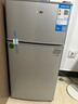 奥克斯小冰箱家用小型迷你冷藏冷冻两用出租房宿舍用节能省电寝室办公室电冰箱 【全国联保】42A156D银【节能省电】 实拍图