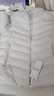 波司登（BOSIDENG）25新款短款轻薄羽绒服女短款90绒三防显瘦连帽羽绒内胆新年骐骥红 格雷灰爱心压花9CN5-格雷系 M 165/88A 体重约110-120斤 实拍图