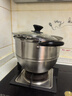 美厨（MAXCOOK）304不锈钢蒸锅 26CM二层复底 燃气炉电磁炉通用 实拍图