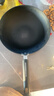 炊大皇铸铁炒锅0无涂层铁锅平底炒菜锅32cm氮化防锈不挑灶典精DJ32ZT-S 实拍图