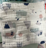 十月结晶婴儿浴巾包边纱布大毛巾宝宝洗澡浴巾110*110【2条】海洋+森林 实拍图