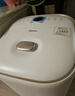 美的（Midea）泡脚桶杀菌洗脚盆加热暖脚自动按摩保暖足浴盆理疗泡小腿可拆洗新年礼物生日送男女友ZL2暖阳白 实拍图