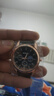 【网红爆款】商务腕表石英运动表休闲皮带男女手表 黑色 实拍图