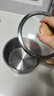 美厨（MAXCOOK）奶锅 304不锈钢婴儿宝宝辅食锅小奶锅三层钢汤锅16cm MCN8082 实拍图