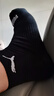 PUMA/彪马袜子男士中筒休闲运动风棉袜3双装 实拍图