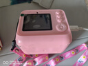 qdrone For the Good Moments拍立得儿童照相机可拍照直接出打印照片7-14岁6玩具女孩生日礼物 粉【彩色打印+闪光灯+128G+5卷+精美礼盒+背带】 3-6岁儿童相机可打印彩 实拍图