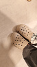 卡骆驰（CROCS）洞洞鞋贝雅男鞋女鞋轻便耐磨一脚蹬拖鞋休闲鞋|10126 卵石色-2V3 43 (270mm) 实拍图