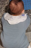 舒贝怡婴儿衣服新生儿连体衣纯棉周岁宝宝爬爬服春秋满月保暖哈衣蓝90 实拍图