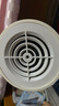 空调新风排气一体机免打孔空调孔新风机排气扇拒绝空调病无损安装 【管径50mm】无级调速排气扇 实拍图