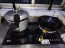 新飞（Frestec）顶侧双吸油烟机套装7字型抽油烟机家用36立方大吸力爆炒挥手感应自动热清洗 【2件套】36立方烟机+5.0KW鸳鸯灶（液化气） 实拍图