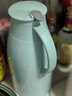 JEKO&JEKO保温壶家用热水瓶暖水壶宿舍大容量开水瓶玻璃内胆 1.6L淡蓝色 实拍图