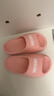 牧童儿童拖鞋夏季家居鞋室内软底浴室男女童亲子凉拖鞋 糖果粉 190 实拍图