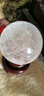 曜萱天然白水晶球摆件天然白水晶原石打磨居家送礼玄关乔迁摆件 精选直径8厘米（配国检证书） 实拍图