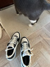爱步（ECCO）厚底板鞋 百搭牛皮休闲鞋 街头720女鞋209713 黑色/白色39 实拍图