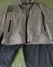 艾伦伯顿运动套装男速干衣秋冬跑步外套户外爬山骑行训练健身衣服专业晨跑 两件套灰绿 XL 【140-160斤】 实拍图