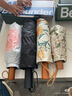 蕉下（beneunder）防紫外线遮阳伞三折双层黑胶晴雨伞防晒伞BM664花椿 实拍图