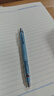 斑马牌（ZEBRA）MA85格雷系列0.5mm自动铅笔 不易断芯绘图活动铅笔学生用 低重心双弹簧设计 雾蓝色 实拍图