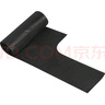 利得背心垃圾袋黑色50*60cm150只单面0.8丝办公家用大号手提袋 实拍图