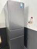 美的（Midea）220升三门冰箱灰色租房家用客厅宿舍小型冰箱三开门三温低耗省电低音运行BCD-220TM 实拍图