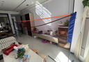 【京东物流】便携标准羽毛球网架室外移动网柱家用简易羽毛球网 6.1m 比赛款含架子+收纳包+球网 实拍图