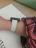 臣颂（CHENSONG）适用小米（MI）REDMI Watch 6/5表带小米手环9Pro/8Pro表带皮质红米watch5esim表带快拆金属腕带黑 实拍图