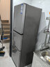 海尔（Haier）「真省电」251L三门小冰箱黑金净化一级能效风冷无霜星辉银BCD-251WGHC3E7WV(银) 实拍图