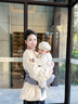 爱宝适婴儿腰凳婴儿背带前抱式单凳宝宝外出坐凳轻便抱娃神器卡斯灰M485 实拍图