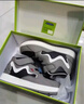江博士秋冬男女童拼色保暖学步鞋 户外休闲魔术贴儿童运动鞋 灰/黑(内里加绒) 25 脚长约14.9-15.5 实拍图