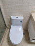 恒洁（HEGII）马桶561 超旋风大冲力虹吸式家用节水坐便器HC0561DT-A-305 实拍图