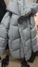 森马（Semir）羽绒服女冬中长款90绒防护显瘦龟背廓形保暖一手长外套 实拍图