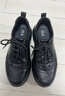 海澜之家HLA男鞋秋冬软底运动休闲皮面鞋子男HAAXXM3DAD230 黑色41 实拍图