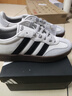 adidas「T头鞋」BARREDA板鞋德训鞋男女阿迪达斯轻运动 灰色/黑色/树脂黄   40 实拍图
